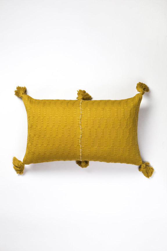 Antigua Pillow - Ochre Solid