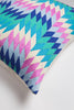 Almolonga Diamond Pillow - Blue Multi - Archive New York