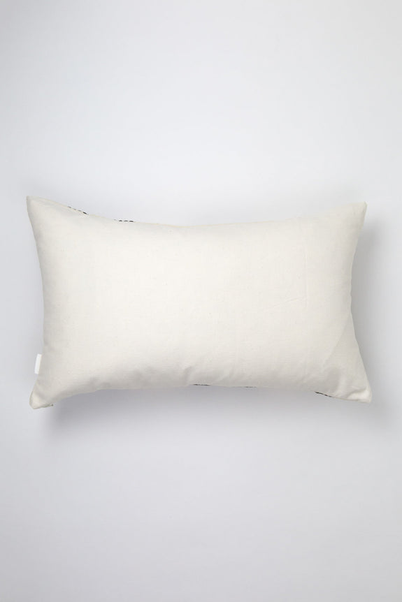 Toto Black + White Ikat Pillow