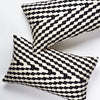 Almolonga Zig Zag Pillow - Black and White - Archive New York