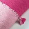 Antigua Pillow - Pink / Periwinkle Colorblocked - Archive New York
