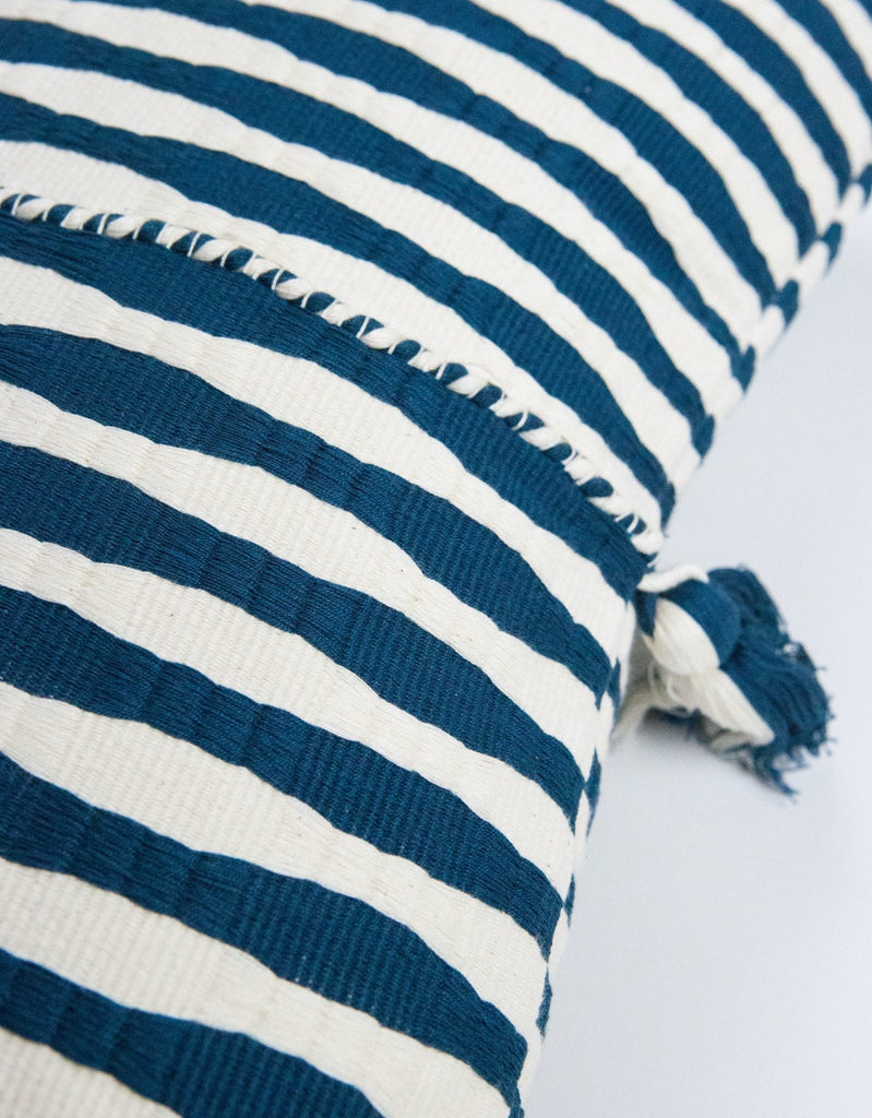 Antigua - Dark Teal Blue 20"x20" - Archive New York