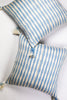 Antigua Pillow - Natural Faded Indigo 20"x20" - Archive New York