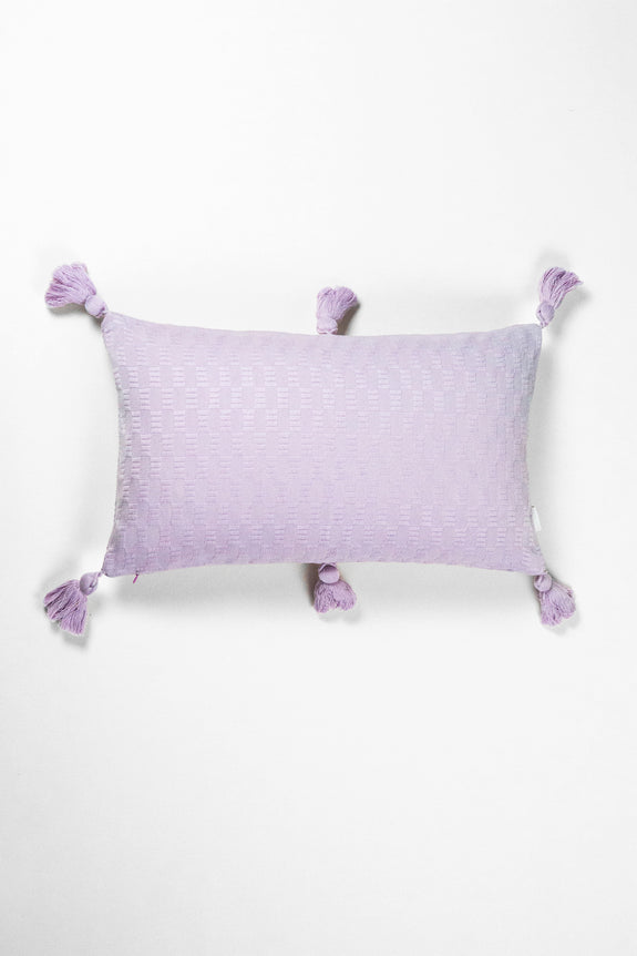 Antigua Pillow - Light Lavender Solid