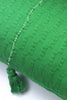 Antigua Pillow - Grass Green Stripe - Archive New York