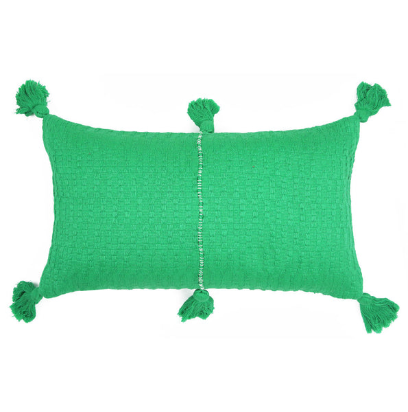 Antigua Pillow - Kelly Green Solid
