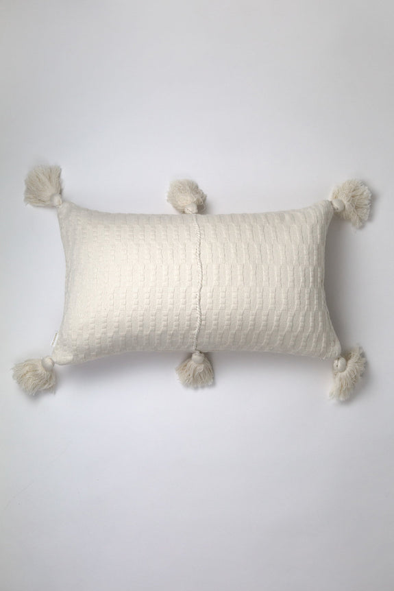 Antigua Pillow - Natural White