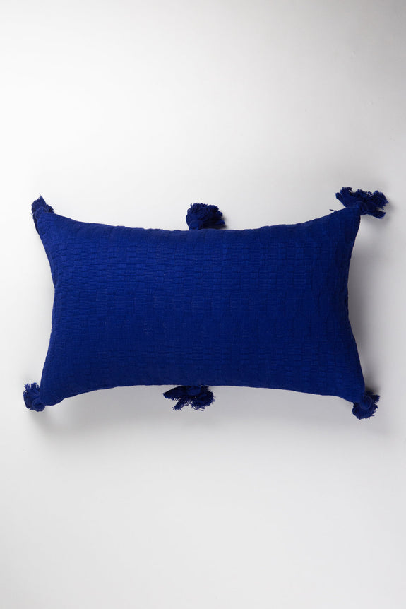 Antigua Pillow - Royal Blue Solid