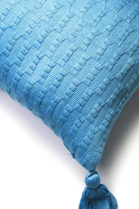 Backordered: Antigua Pillow - Sky Blue Solid