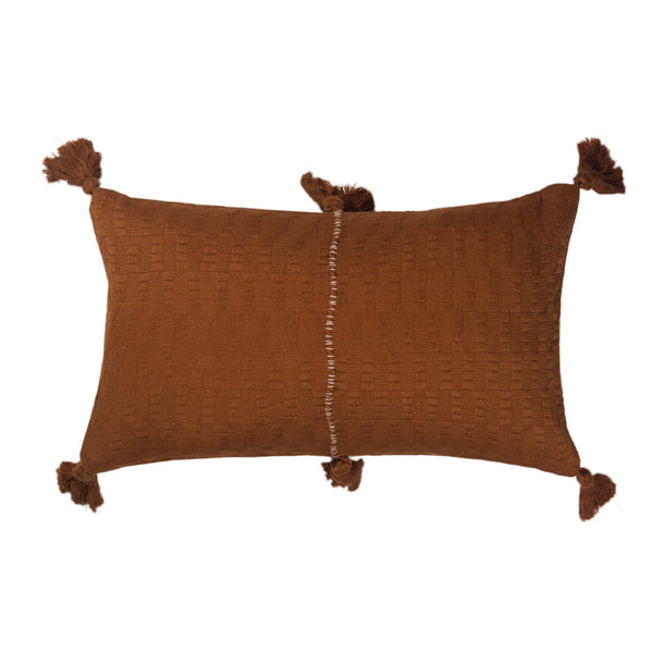 Antigua Pillow - Umber Solid