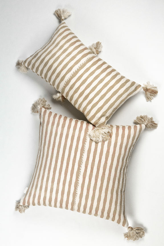 Antigua Pillow - Tan