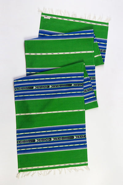 Cantel Runner - Green & Blue