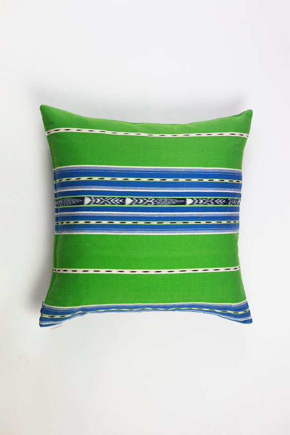 Cantel Pillow - Green & Blue