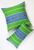 Cantel Pillow - Green & Blue - Archive New York
