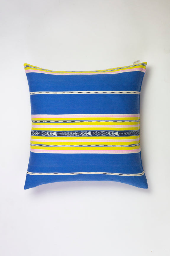 Cantel Pillow - Blue & Yellow