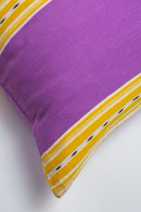 Cantel Pillow - Orchid & Mustard
