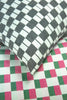 Sujani Pillow - Black & White Checkered Pillow - Archive New York