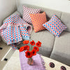 Sujani Pillow - Red & Blue Checkered - Archive New York