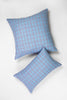 Chiapas Plaid Light Blue Pillow - Archive New York