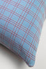 Chiapas Plaid Light Blue Pillow - Archive New York