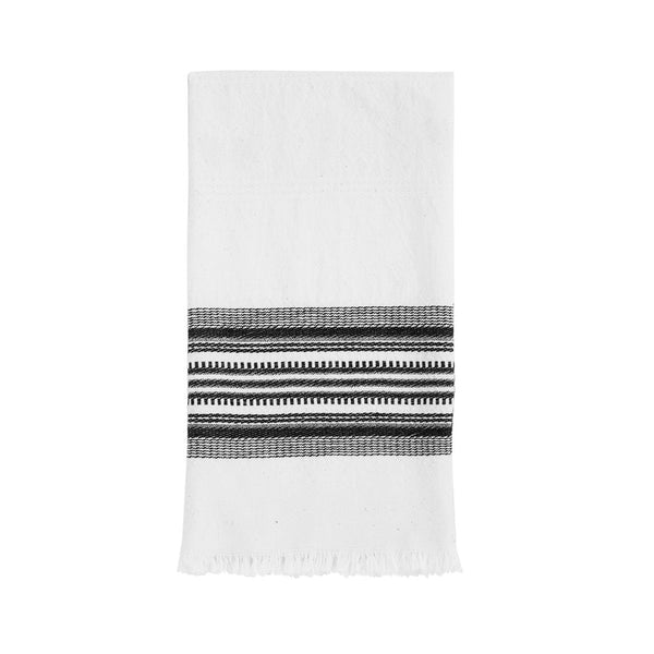 White and Black Kitchen Towel