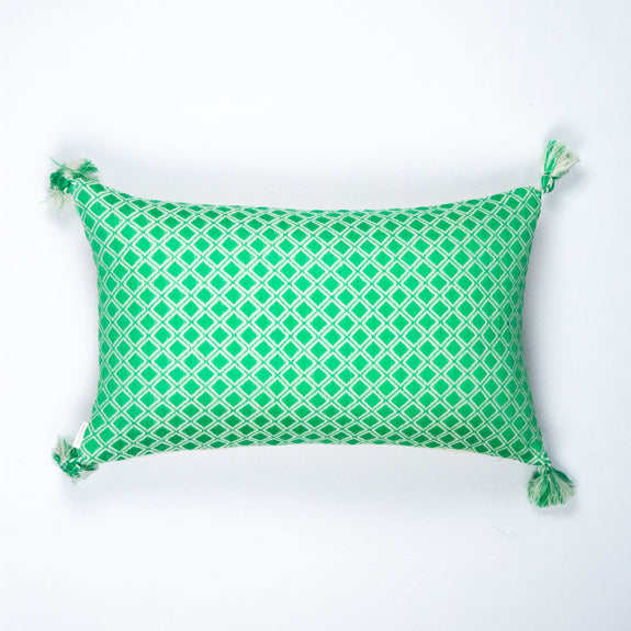 Comalapa Pillow - Kelly Green