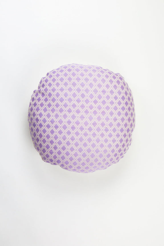 Comalapa Pillow - Light Lavender Circle
