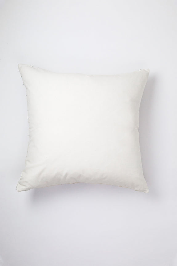 Cotzal Paneled Square Pillow