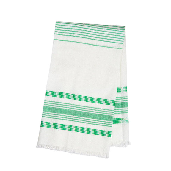 Green & white Kitchen Towel