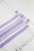 White & Lilac Kitchen Towel - Archive New York