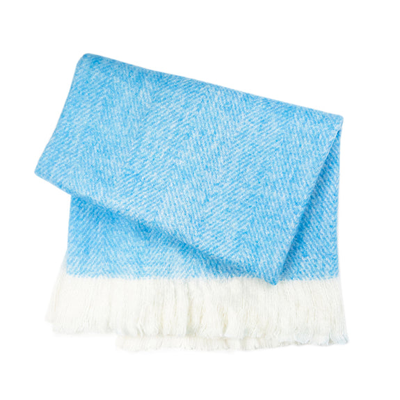Fuzzy Blanket - Turquoise Blue