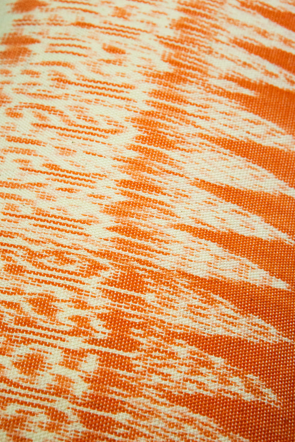 Gabriela Jaspé Pillow - Orange -  12" x 20"