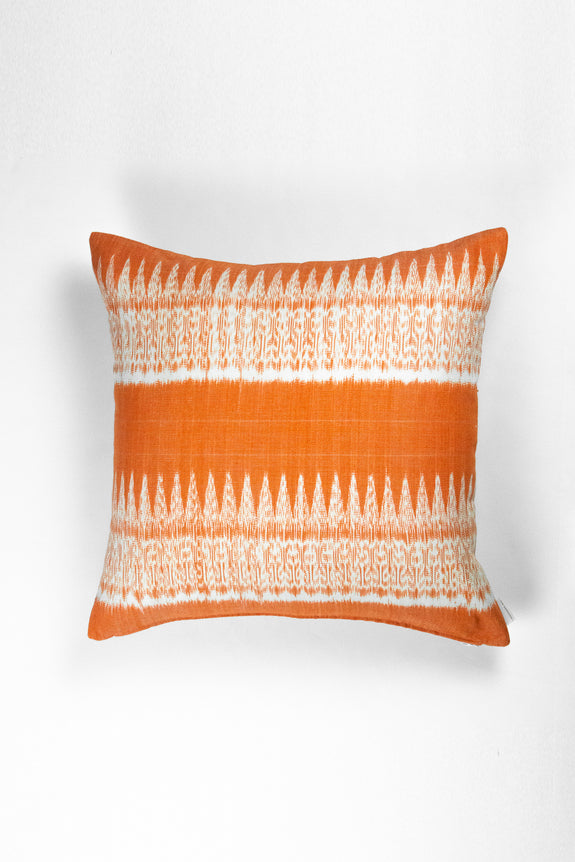 Gabriela Jaspe Pillow - Orange -  20" x 20"