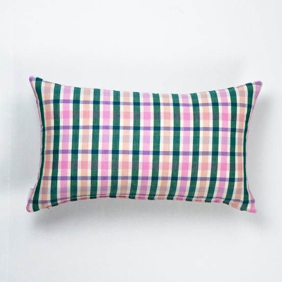 Lola Plaid Rectangle Pillow