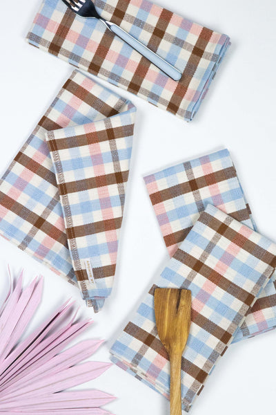Louisa Plaid Dinner Napkin
