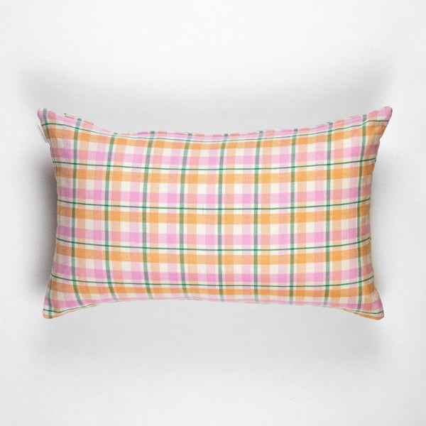 Marguerite Plaid Rectangle Pillow