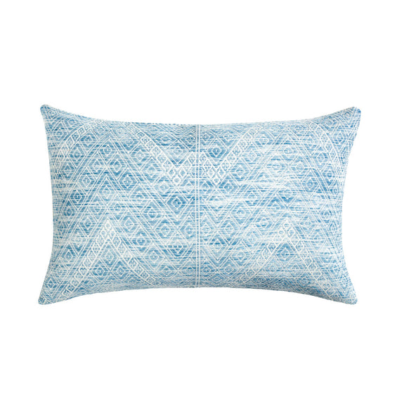 Made to order: Nahuala Faded Indigo Brocade Pillow