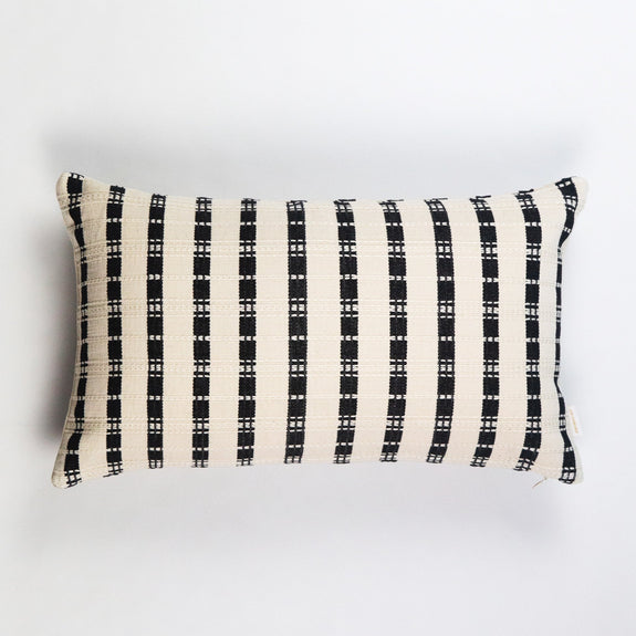 Santiago Grid Pillow - 12" x 20"