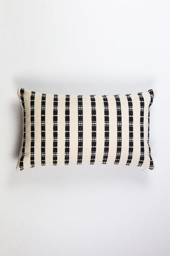 Santiago Grid Pillow - 12" x 20"