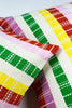 Santiago Rainbow Grid Pillow - Archive New York