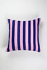 Santiago Grid Pillow - Royal and Baby Pink - Archive New York