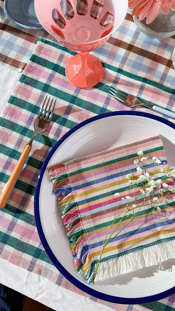 Lola Plaid Placemat - Archive New York