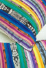 Vintage Rainbow 90s Ikat Pillow - 20" x 20" - Archive New York