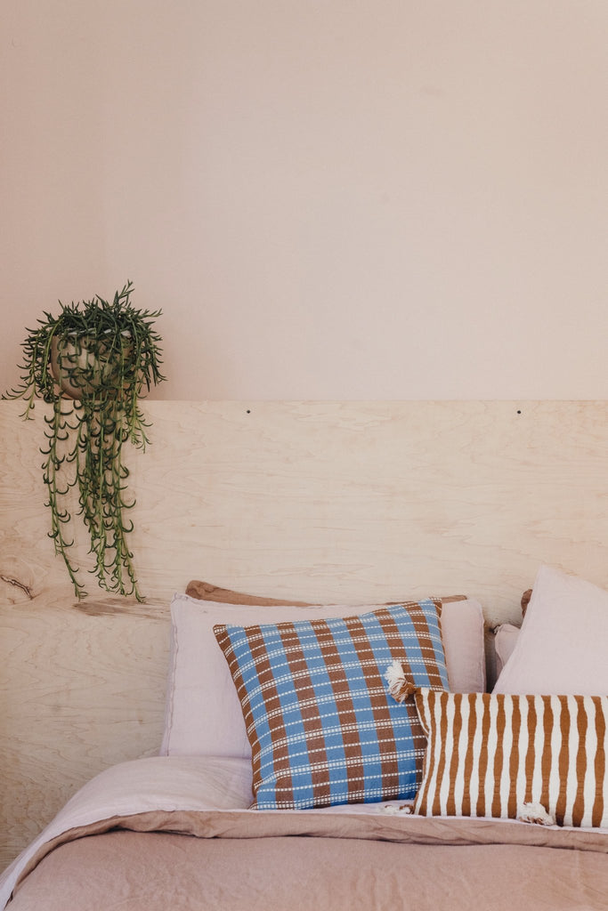 Antigua Pillow - Umber Brown - Archive New York