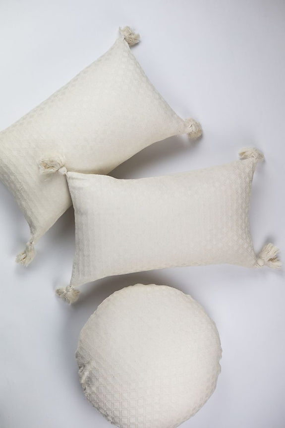 Comalapa Pillow - Natural White