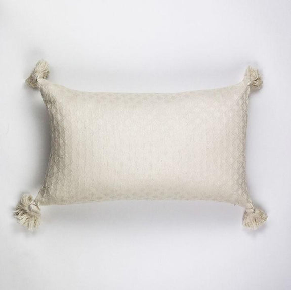 Comalapa Pillow - Natural White